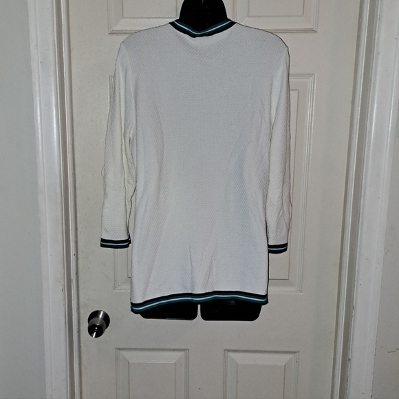 Talbots knitted cardigan size medium - Picture 5 of 7